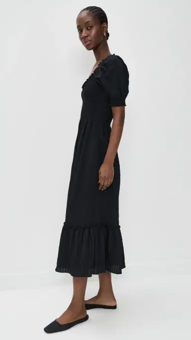 Hill House Home The Louisa Nap Dress Black | Thumbnail 4 Hill House Home The Louisa Nap Dress Black | Thumbnail 4