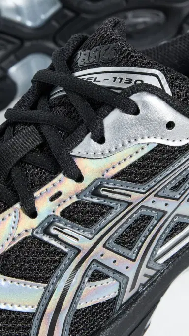 ASICS Gel-1130 Sneakers Black/Pure Silver | Thumbnail 6 ASICS Gel-1130 Sneakers Black/Pure Silver | Thumbnail 6