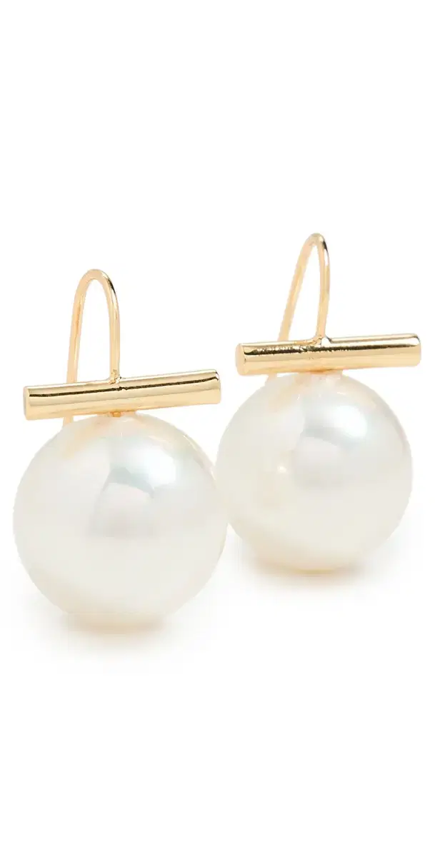 Pearl Giselle Studs Pearl/Diamond One Size