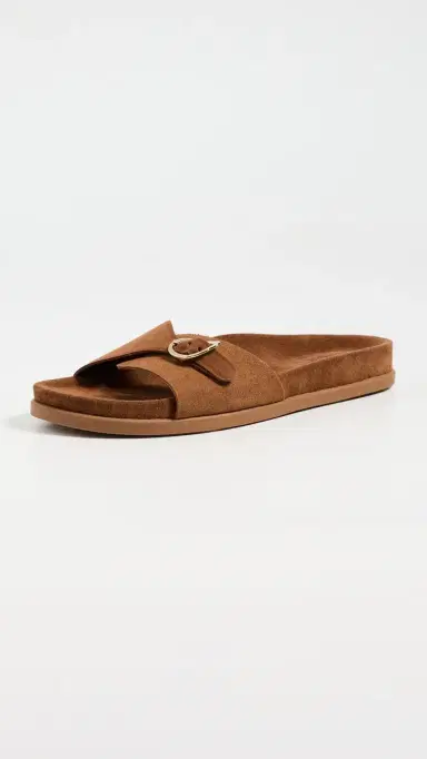 Ancient Greek Sandals Stoa Footbed Sandals Rust | Thumbnail 2