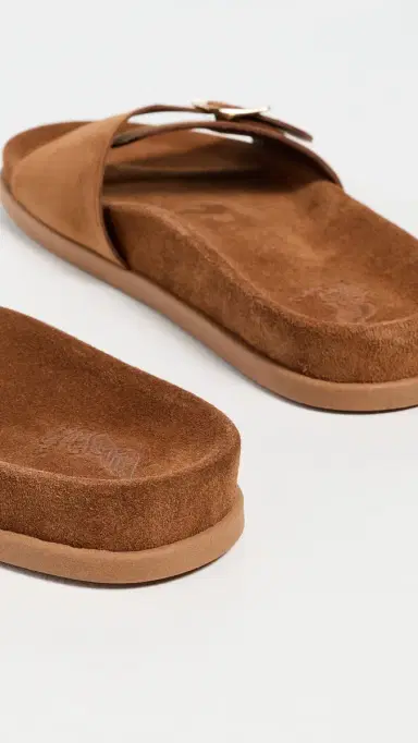 Ancient Greek Sandals Stoa Footbed Sandals Rust | Thumbnail 4
