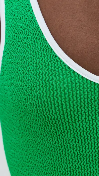 Hunza G Faye One Piece Emerald One Size | Thumbnail 6