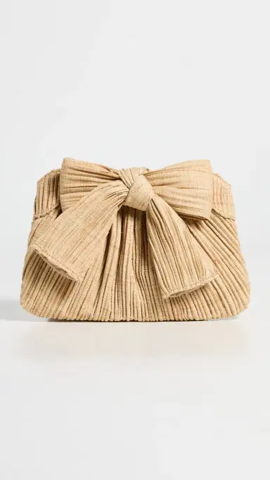 Loeffler Randall Rayne Pleated Bow Clutch | Thumbnail 2 Loeffler Randall Rayne Pleated Bow Clutch | Thumbnail 2