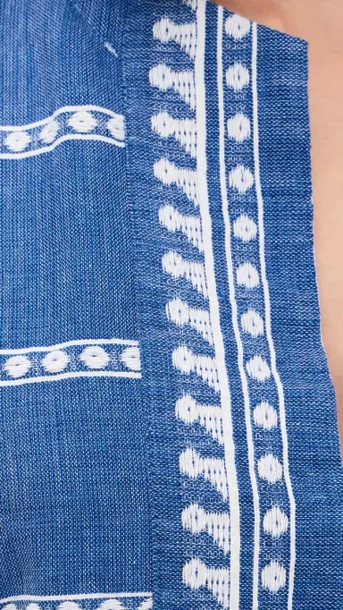 Lemlem Elina Caftan Tebibi Blue S | Thumbnail 6