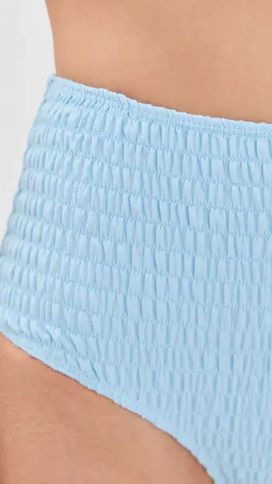 Sea Amabel Smocked Bikini Bottoms | Thumbnail 5