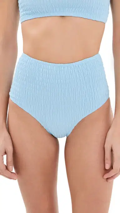 Sea Amabel Smocked Bikini Bottoms | Thumbnail 6
