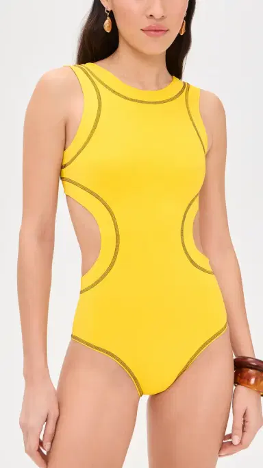 Staud Dolce One Piece Sunshine L | Thumbnail 2 Staud Dolce One Piece Sunshine L | Thumbnail 2