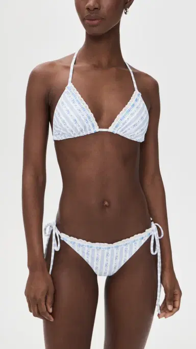 LoveShackFancy Harbor Bikini et Denim ky | Thumbnail 2