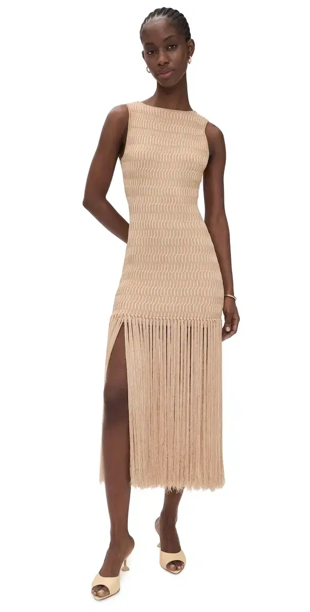 Devon Windsor eiza Dress Cashew