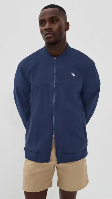 Adidas Golf Originals Bomber Jacket Night Indigo M | Thumbnail 2