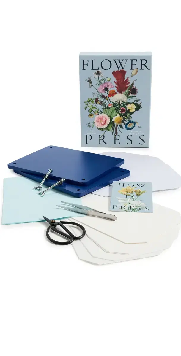 Flower Press Kit Blue Multi One Size