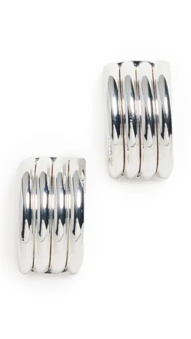 Heaven Mayhem Aria Silver Earrings | Thumbnail 5 Heaven Mayhem Aria Silver Earrings | Thumbnail 5