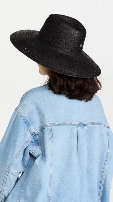Freya Redwood Straw Hat Black L | Thumbnail 4