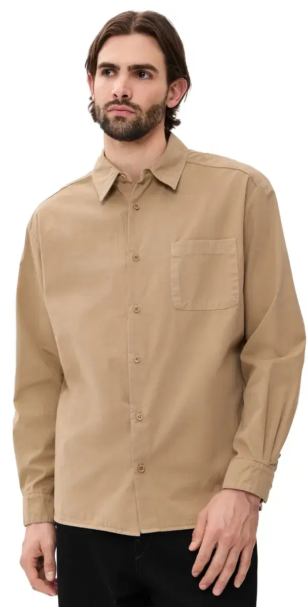 A. P.C. Chemise alo Logo Shirt Baa Beige