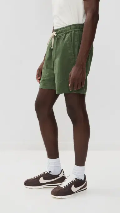 McTavish Twill Shorts 5 Green 32 | Thumbnail 4 McTavish Twill Shorts 5 Green 32 | Thumbnail 4