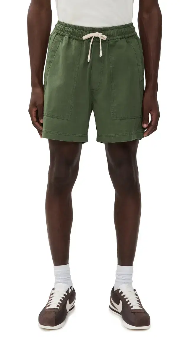 Twill Shorts 5 Green 32