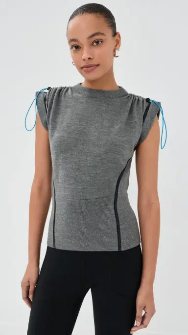 Coperni Tech Merino Top Grey | Thumbnail 2