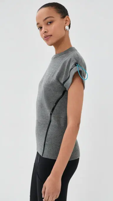 Coperni Tech Merino Top Grey | Thumbnail 4