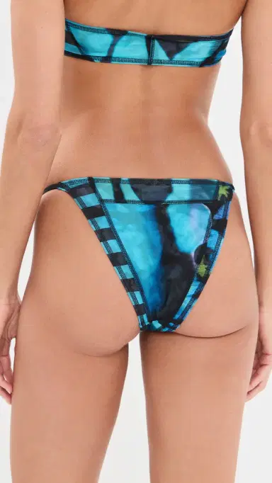 Staud Sisley Bikini Bottoms Blue Haze Multi M | Thumbnail 3 Staud Sisley Bikini Bottoms Blue Haze Multi M | Thumbnail 3