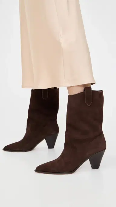 Aquazzura Boogie Cowboy Booties Espresso | Thumbnail 3 Aquazzura Boogie Cowboy Booties Espresso | Thumbnail 3