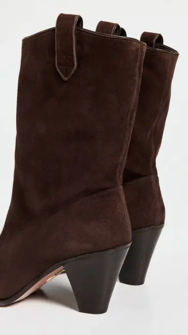 Aquazzura Boogie Cowboy Booties Espresso | Thumbnail 4 Aquazzura Boogie Cowboy Booties Espresso | Thumbnail 4