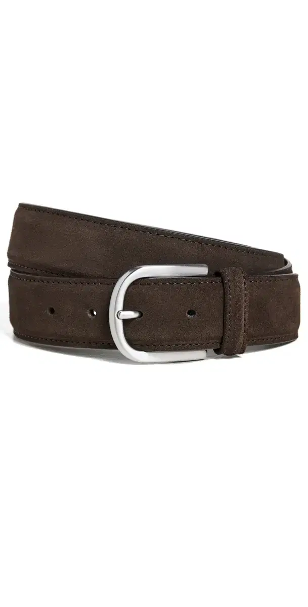 Anderson's Suede Belt Brown M9