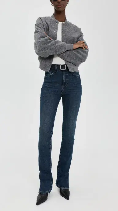 Favorite Daughter The Valentina Slit Tower Jeans | Thumbnail 5