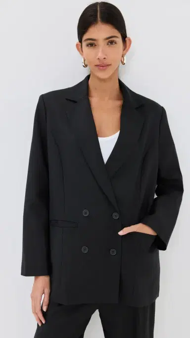 LIONESS a Quinta Blazer Black | Thumbnail 2 LIONESS a Quinta Blazer Black | Thumbnail 2