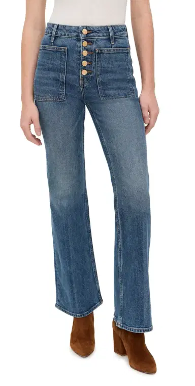 Ulla Johnson Stretch Lou Jeans Danube 32 | Thumbnail 1