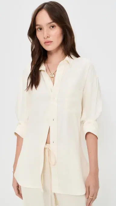 Citizens of Humanity Kayla Shirt oonlight | Thumbnail 2