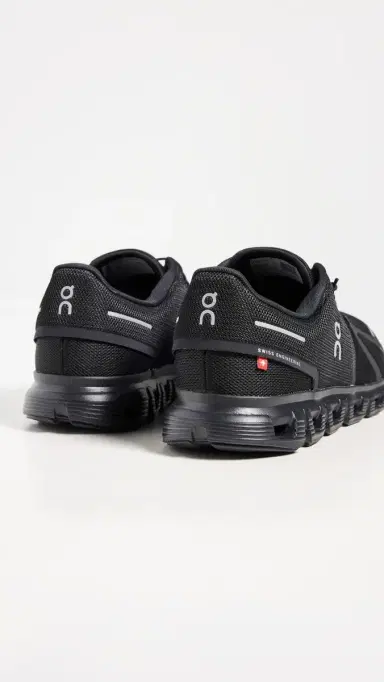 ON Cloud 6 Sneakers Black/Black 7 | Thumbnail 3