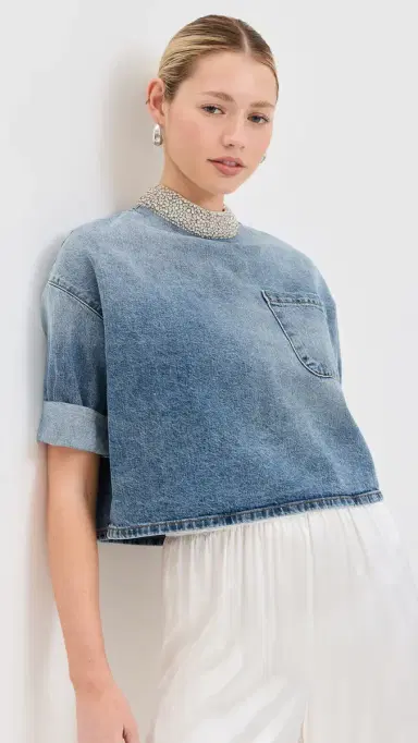 TWP Ex T with Crystal Collar Vintage Wash | Thumbnail 2