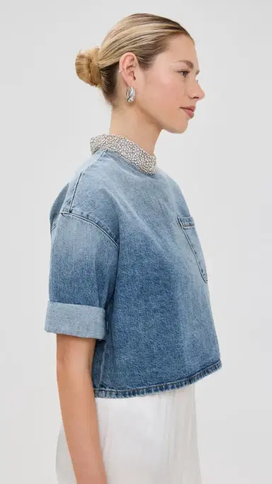 TWP Ex T with Crystal Collar Vintage Wash | Thumbnail 4