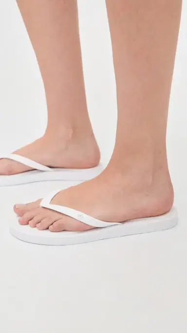 Tory Burch Kira Padded Flip Flops Optic White 5 | Thumbnail 3