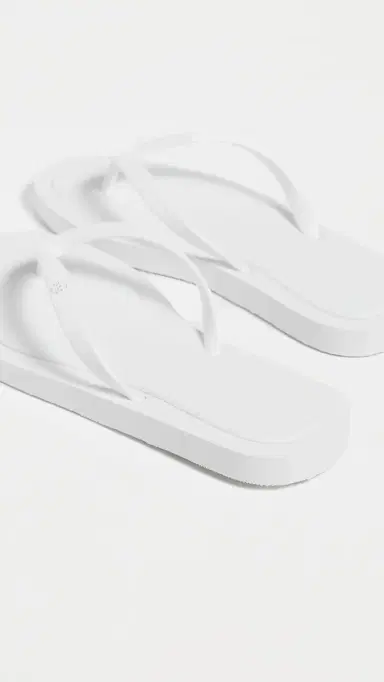 Tory Burch Kira Padded Flip Flops Optic White 5 | Thumbnail 4