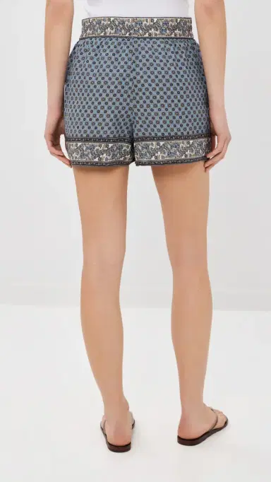 Veronica Beard Vilvaldi Shorts Blue Jay Multi | Thumbnail 4 Veronica Beard Vilvaldi Shorts Blue Jay Multi | Thumbnail 4