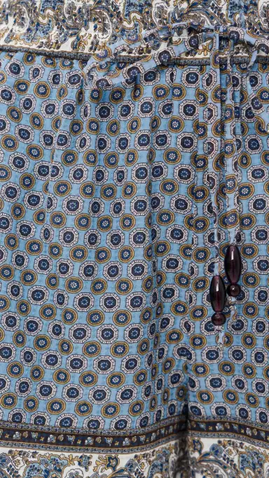 Veronica Beard Vilvaldi Shorts Blue Jay Multi | Thumbnail 6 Veronica Beard Vilvaldi Shorts Blue Jay Multi | Thumbnail 6