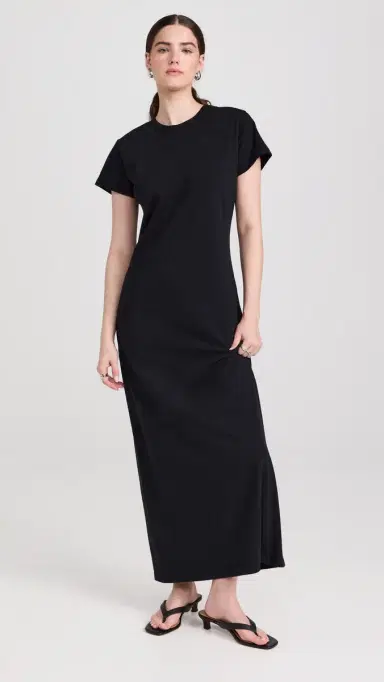 LESET Margo Maxi Dress Black | Thumbnail 2 LESET Margo Maxi Dress Black | Thumbnail 2