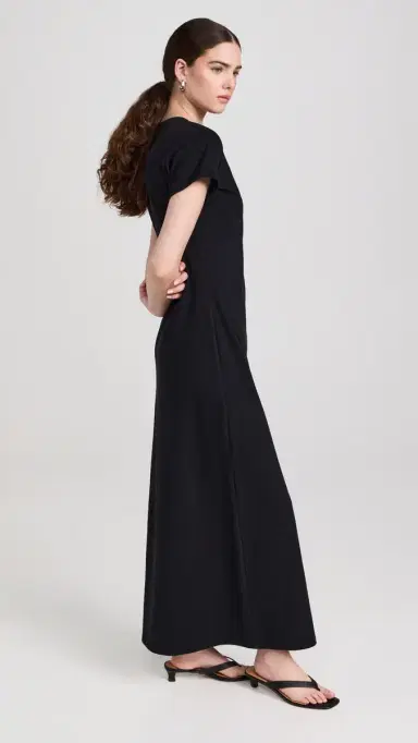 LESET Margo Maxi Dress Black | Thumbnail 4 LESET Margo Maxi Dress Black | Thumbnail 4