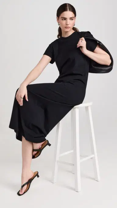 LESET Margo Maxi Dress Black | Thumbnail 5 LESET Margo Maxi Dress Black | Thumbnail 5
