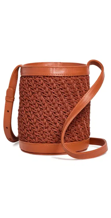 Binge Knitting Ximena Bucket Bag Paprika One Size | Thumbnail 1 Binge Knitting Ximena Bucket Bag Paprika One Size | Thumbnail 1