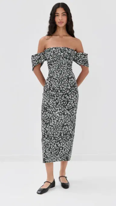 Kika Vargas Adele Dress Midnight | Thumbnail 2 Kika Vargas Adele Dress Midnight | Thumbnail 2