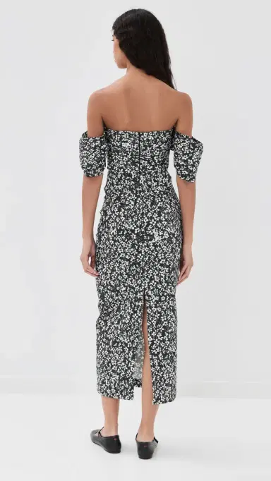 Kika Vargas Adele Dress Midnight | Thumbnail 3 Kika Vargas Adele Dress Midnight | Thumbnail 3