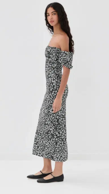 Kika Vargas Adele Dress Midnight | Thumbnail 4 Kika Vargas Adele Dress Midnight | Thumbnail 4