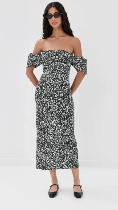 Kika Vargas Adele Dress Midnight | Thumbnail 5 Kika Vargas Adele Dress Midnight | Thumbnail 5