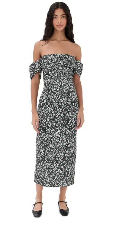 Kika Vargas Adele Dress Midnight | Thumbnail 1 Kika Vargas Adele Dress Midnight | Thumbnail 1