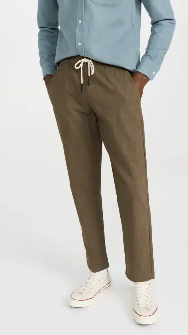 OAS Linen Pants Army | Thumbnail 2 OAS Linen Pants Army | Thumbnail 2