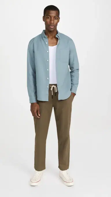OAS Linen Pants Army | Thumbnail 5 OAS Linen Pants Army | Thumbnail 5
