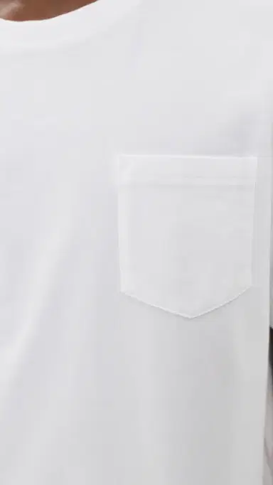 Marine Layer Relaxed Cloud 9 Jersey Tee White L | Thumbnail 6