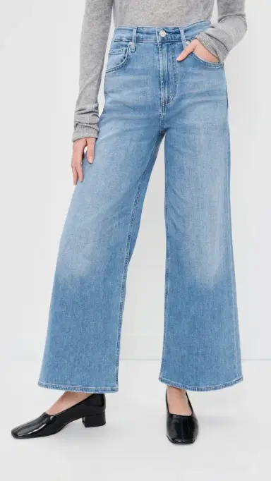 Citizens of Humanity Lyra Wide Leg Crop Jeans Andante 27 | Thumbnail 3 Citizens of Humanity Lyra Wide Leg Crop Jeans Andante 27 | Thumbnail 3